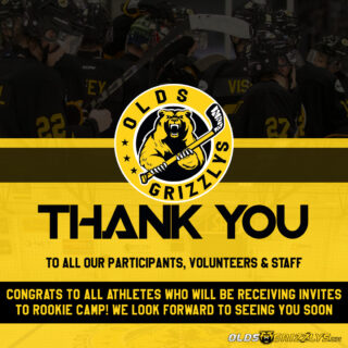 Olds Grizzlys Spring Camp 2025