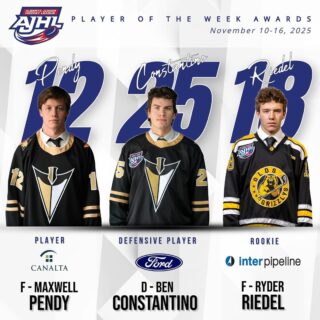 Ryder Riedel wins Rookie of the Week for the second consecutive week!