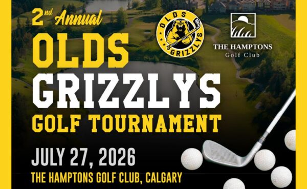 2nd Annual Olds Grizzlys Golf Tournament