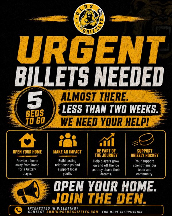 Billets Needed